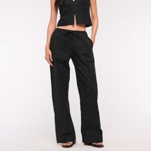 Abercrombie Eyelet Pull-On Pant